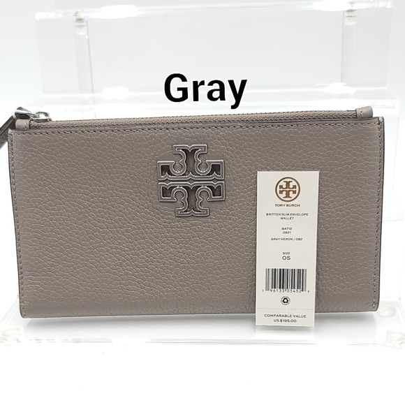 Tory Burch Britten Slim Envelope Wallet - Picture 3 of 10